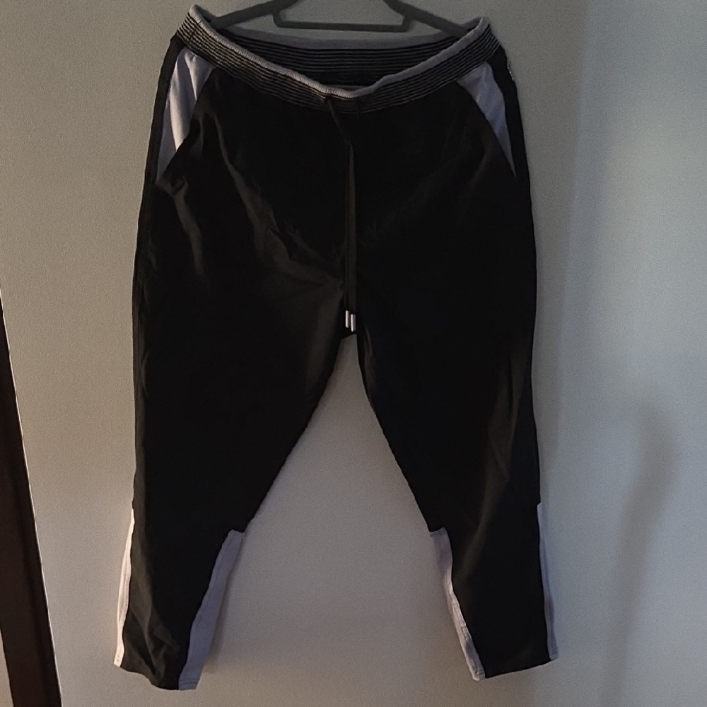 FP Movement by Free People Black Joggers with Purple